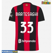 AC Milan Davide Bartesaghi #33 Heimtrikot Frauen 2026-27 Kurzarm